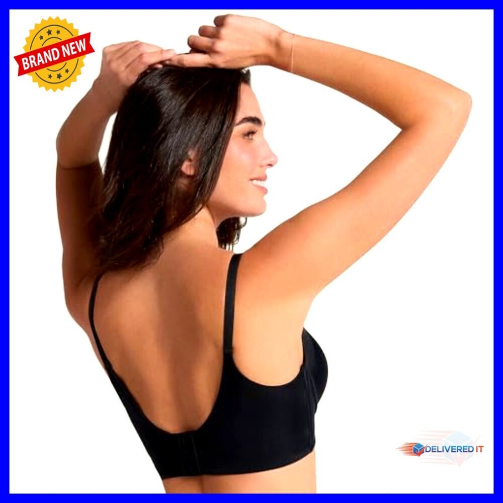 Full Coverage Underwire Bra, Back Smoothing, Adjustable Hook & Eye Closure - Picture 5 of 7
